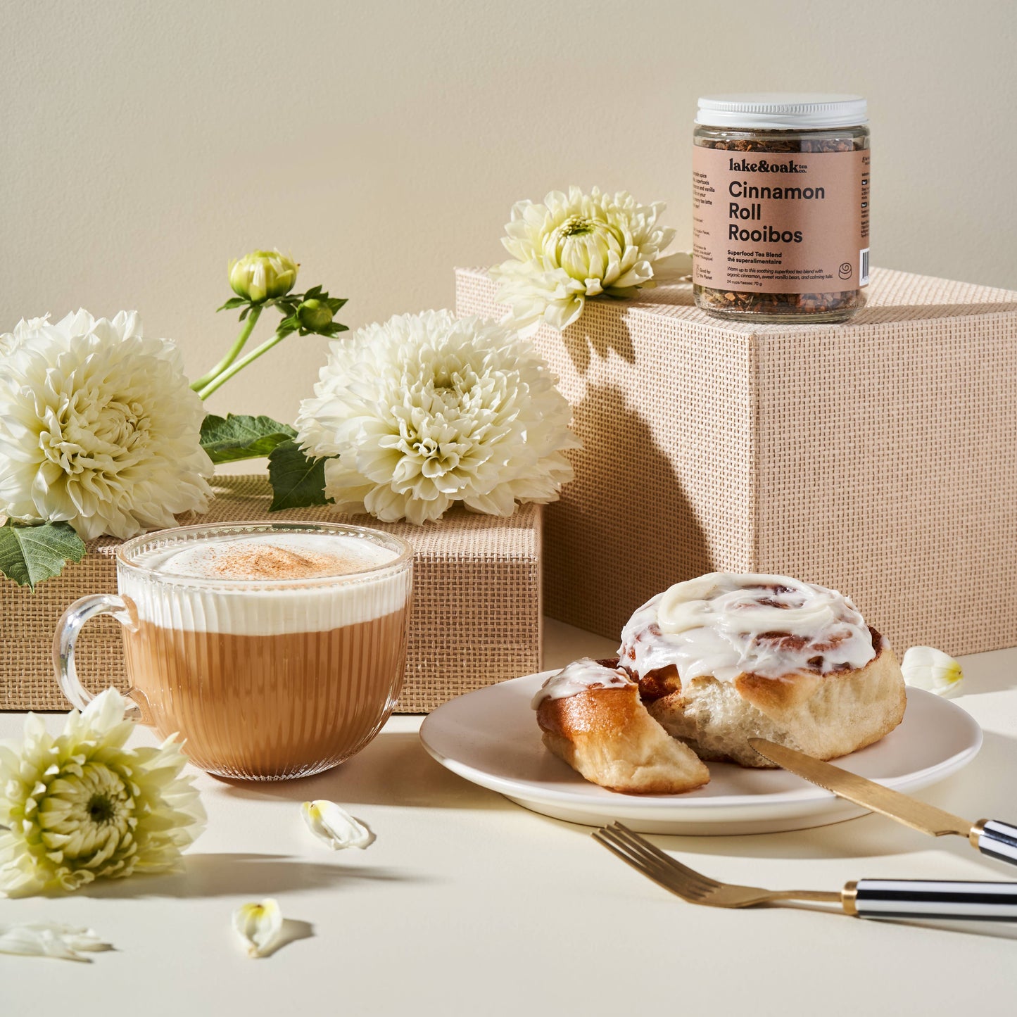 Cinnamon Roll Rooibos Tea