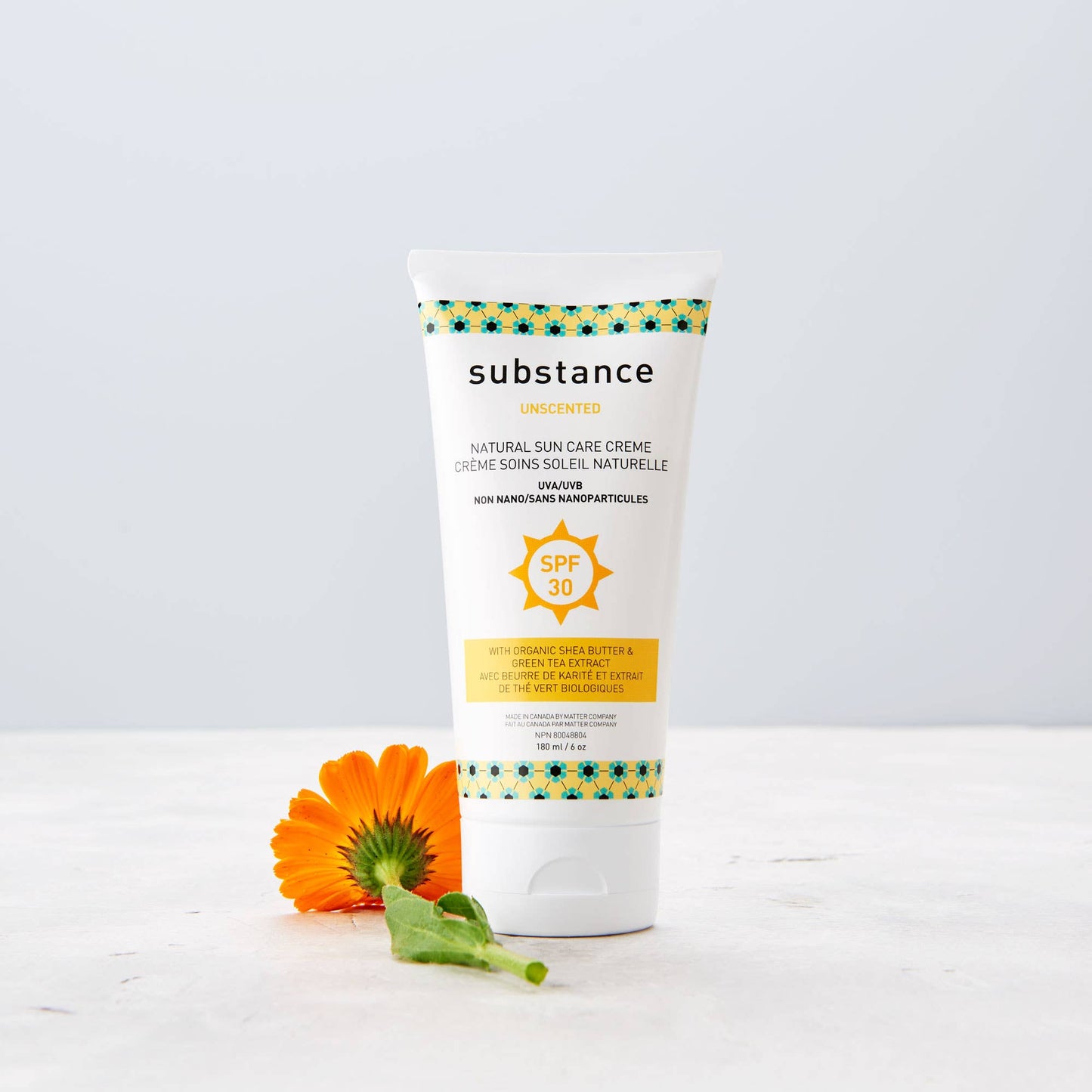 Unscented Natural Sun Care Creme - SPF 30