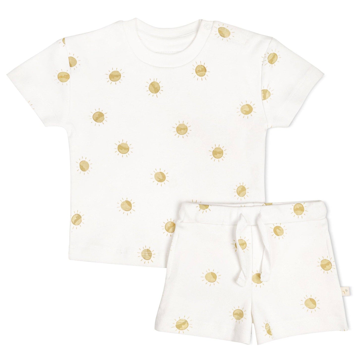 Organic Cotton Tee and Shorts Set | Sunshine