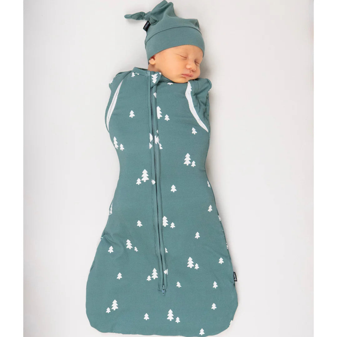 1.0 TOG Convertible Swaddle Sack - Tiny Trees