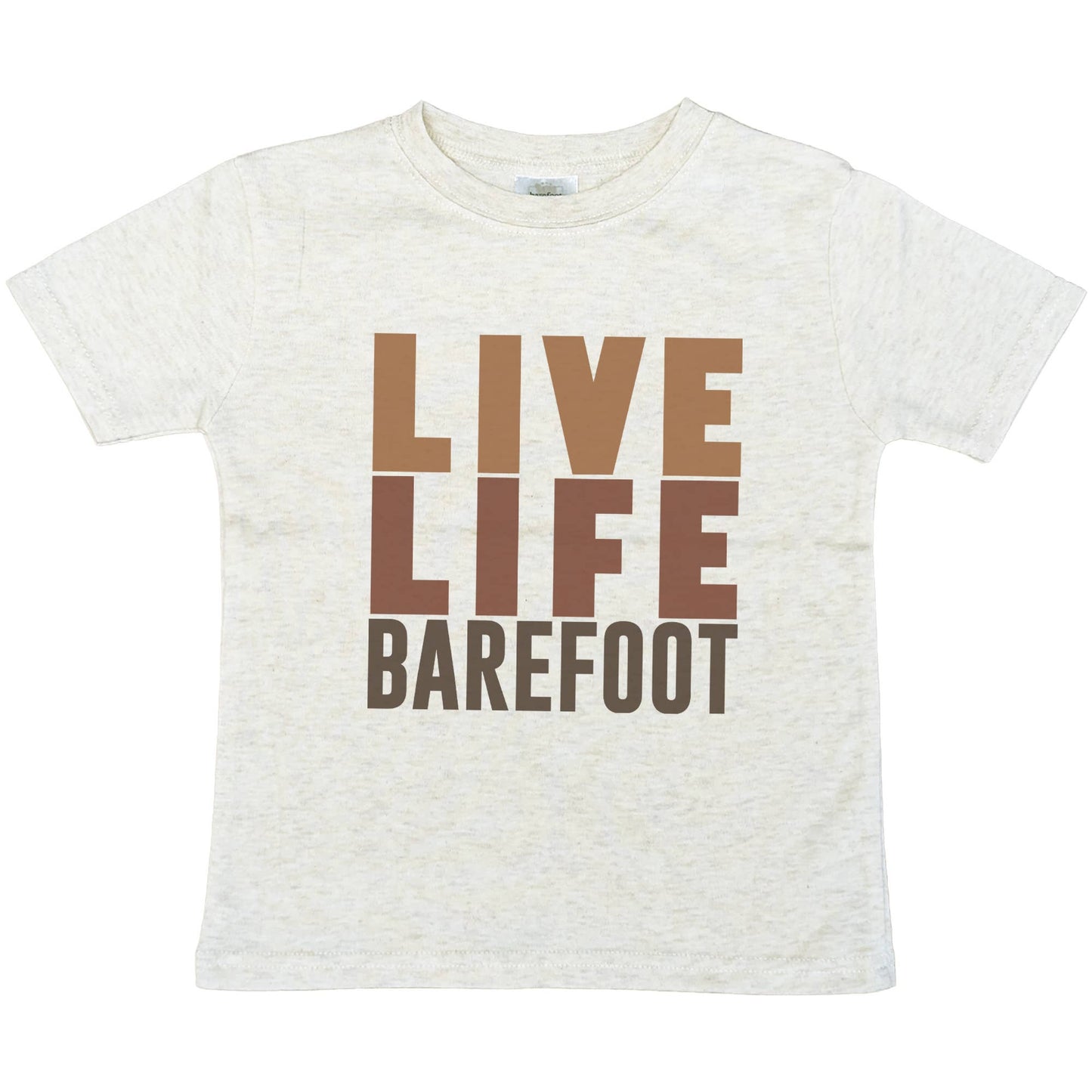 "Live Life Barefoot" Tee