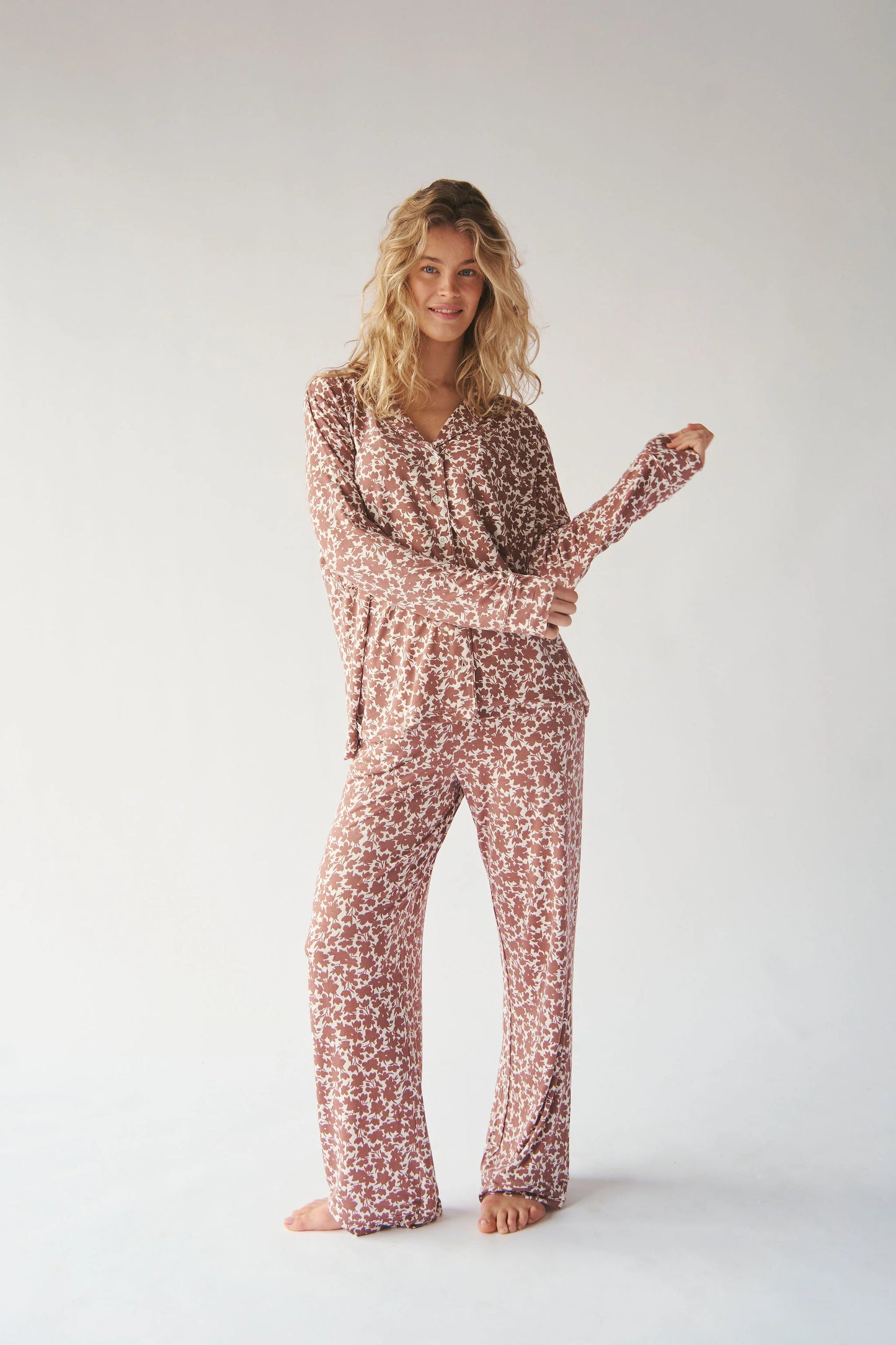 Ladies Collared Set - Meadow