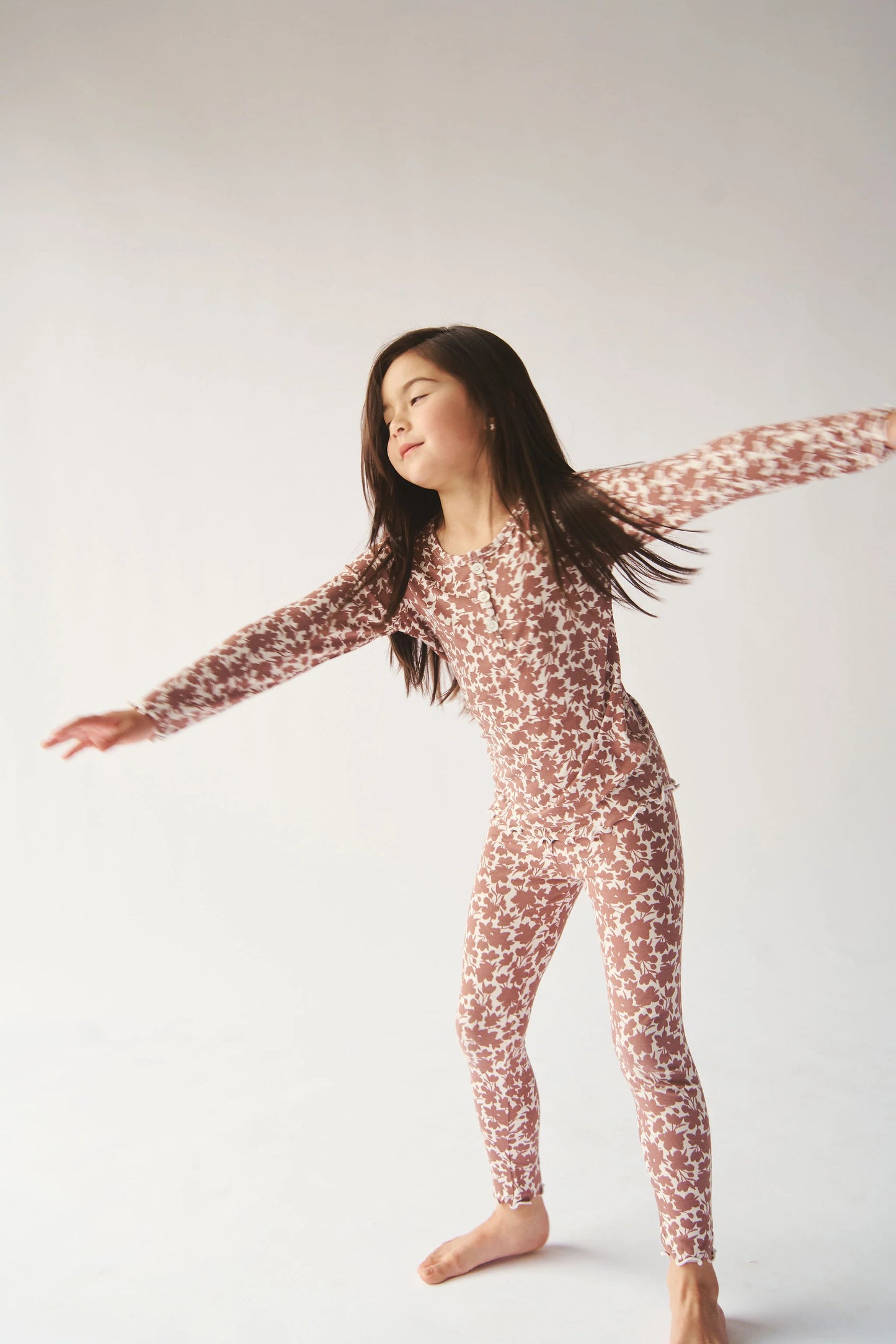 Classic Set with Lettuce Hem - Meadow