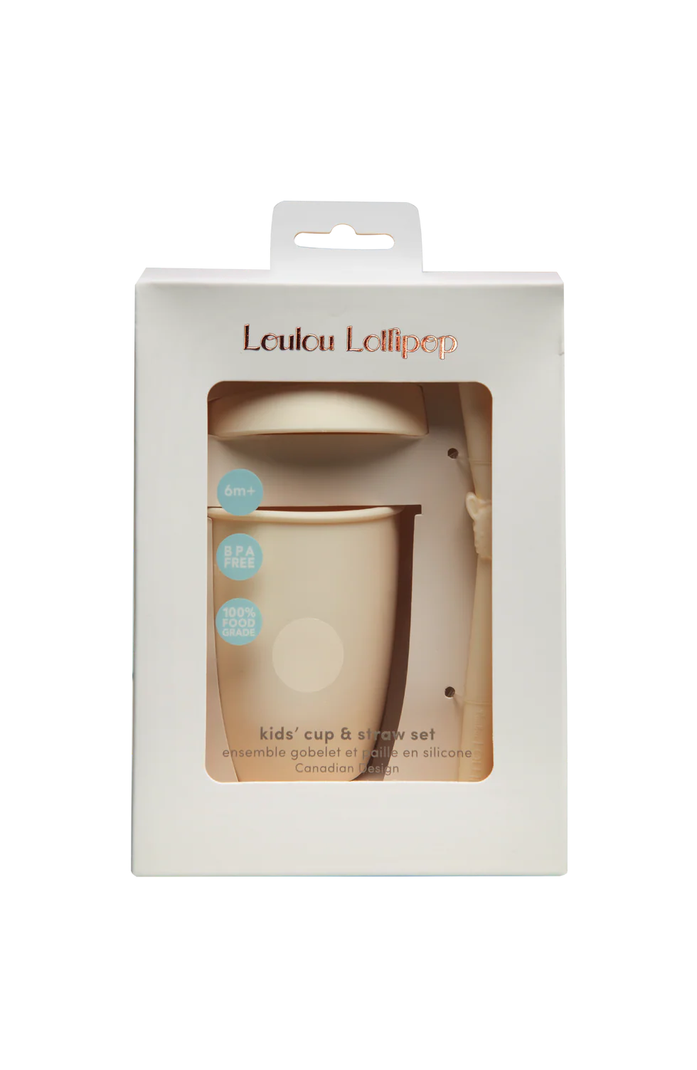 Kids Straw Cup - Llama