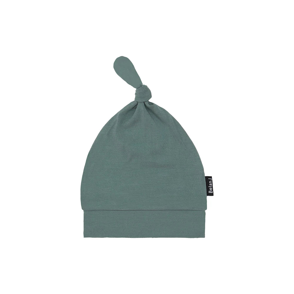 Knotted Hat - Leafy Green