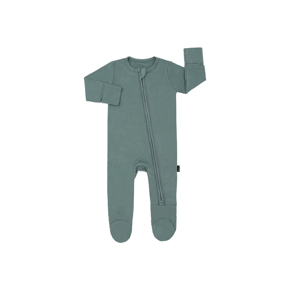 Zipper Sleeper - Leafy Green