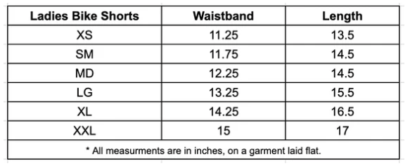 Ladies Bike Shorts - Wild Blueberry