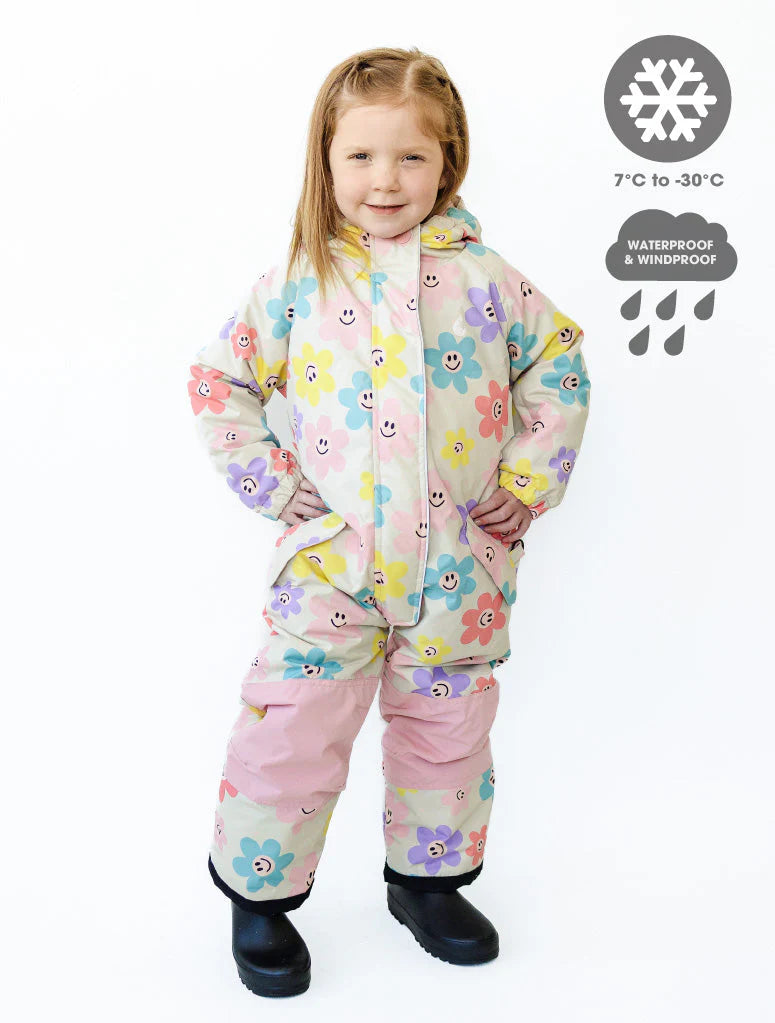 Snowrider One Piece Snowsuit - Happy Daisy