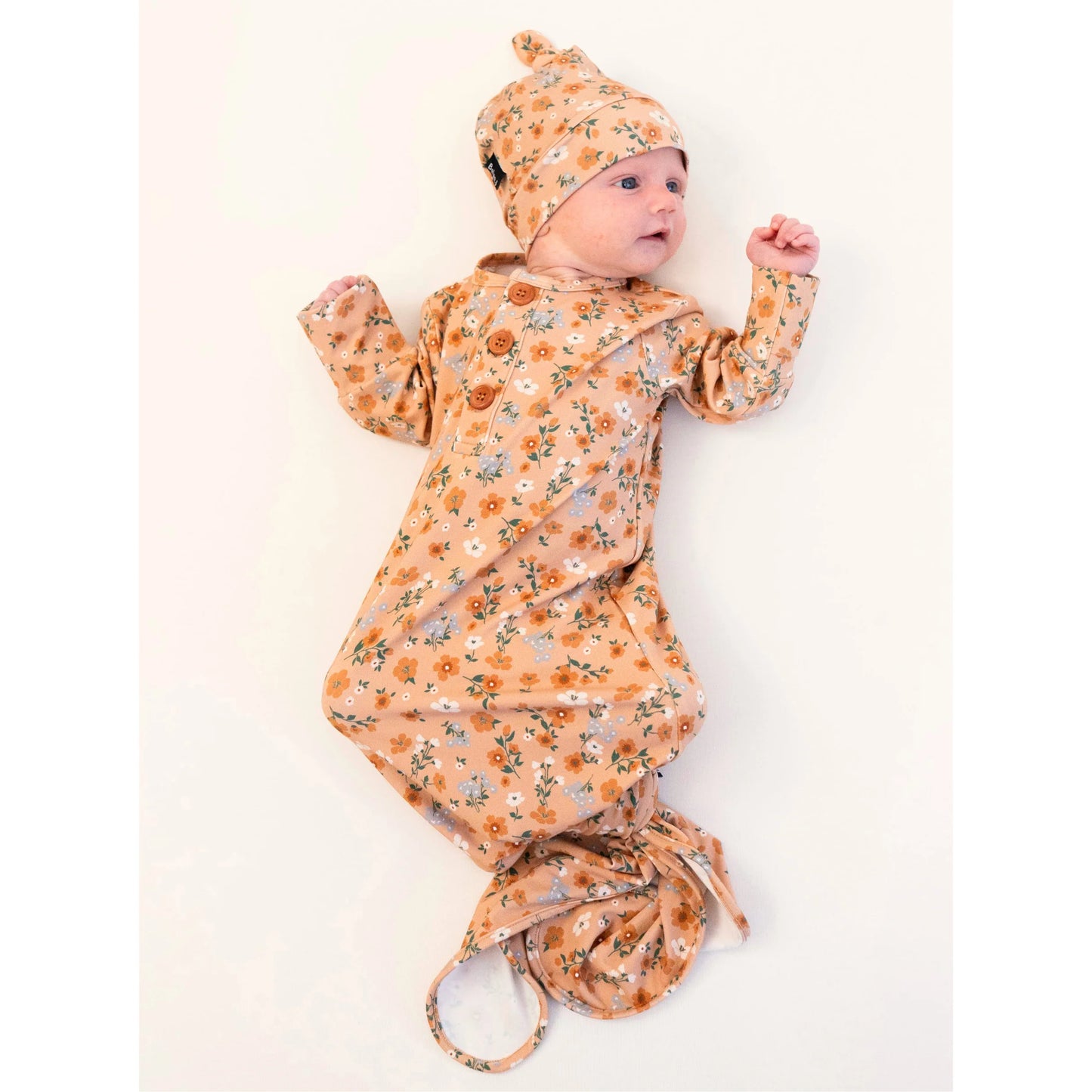 Sleep Gown - Amber Garden (0-3 Months)