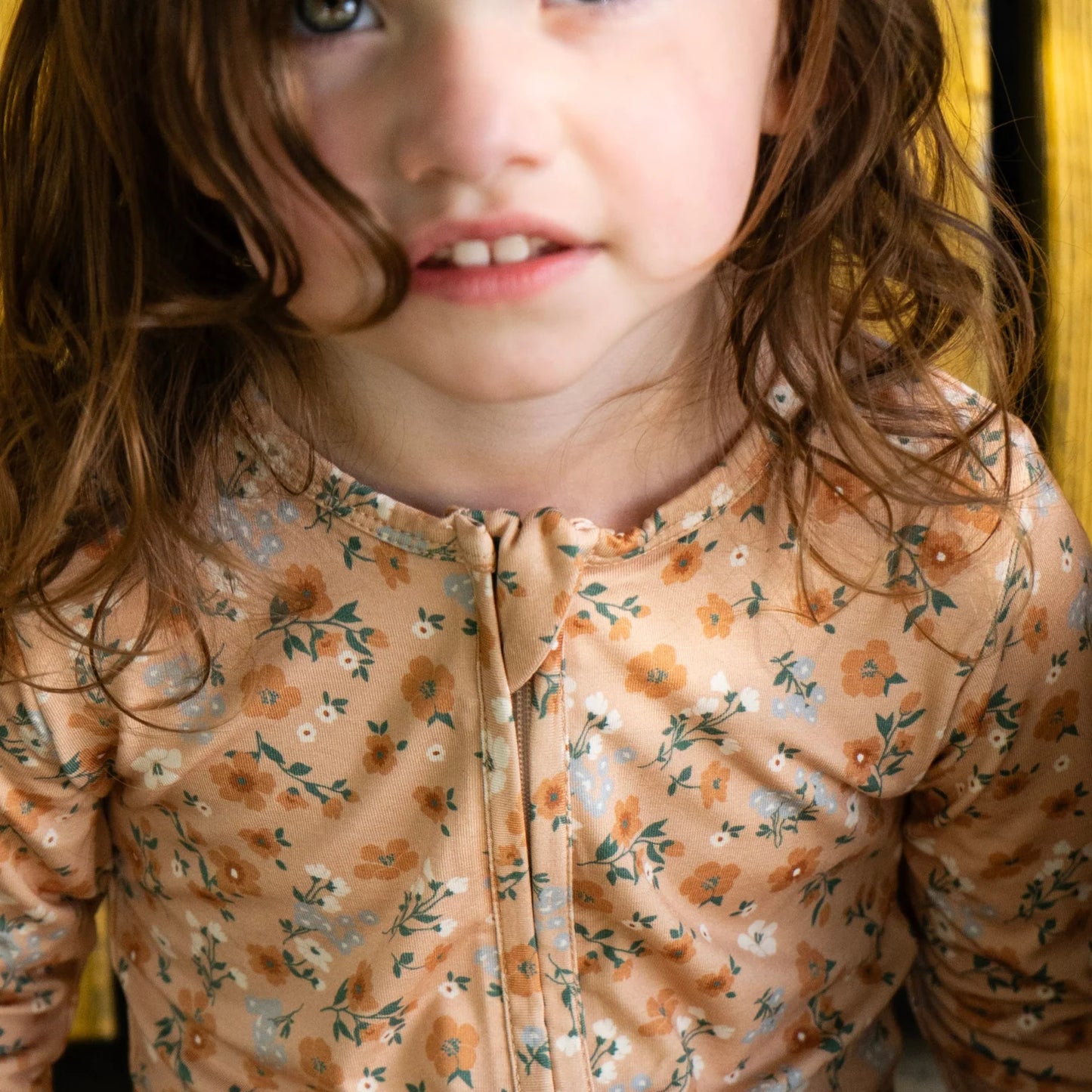 Zipper Sleeper - Amber Garden