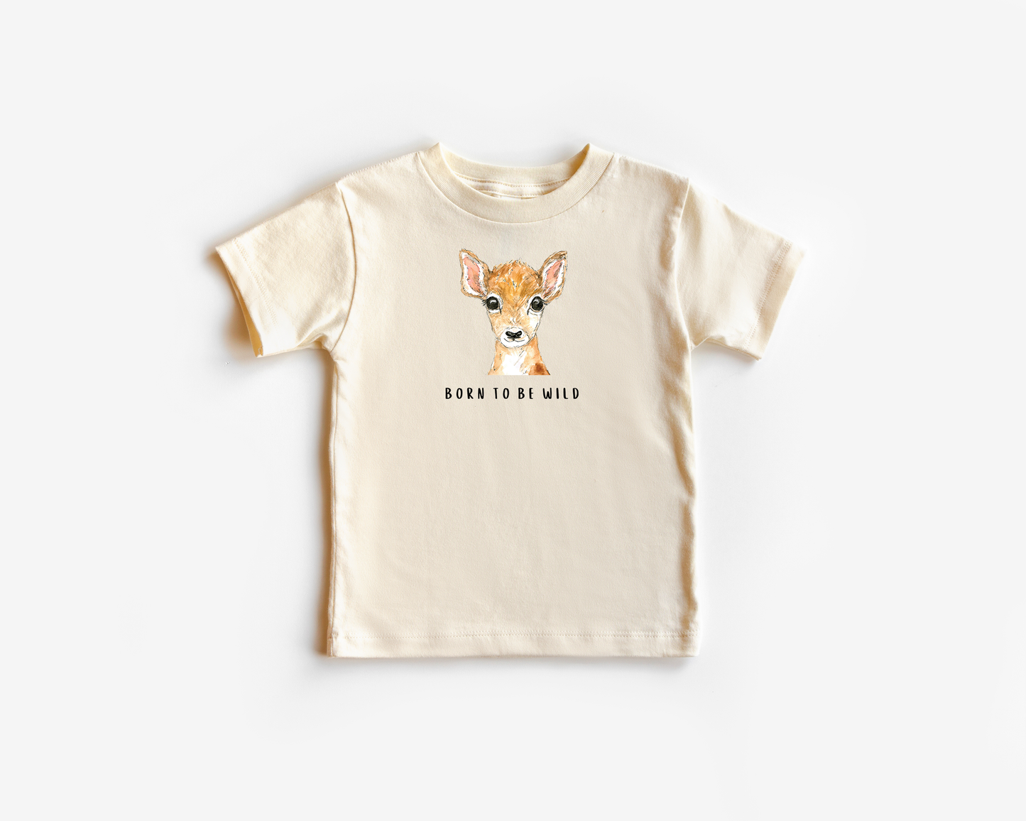 Deer Toddler T-shirt - Ash Grey Tee