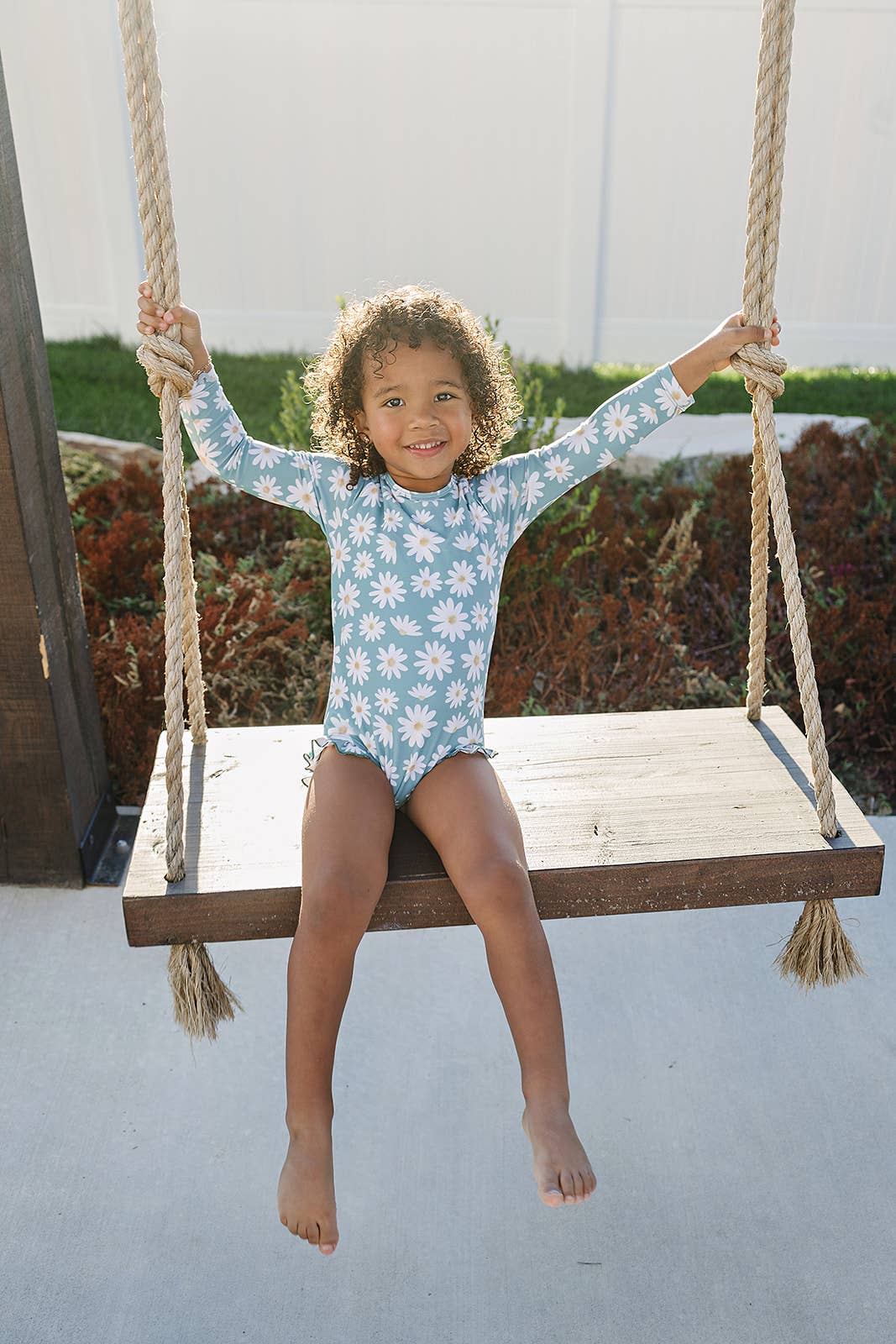 The "Chloe" Ruffle Rashguard Suit