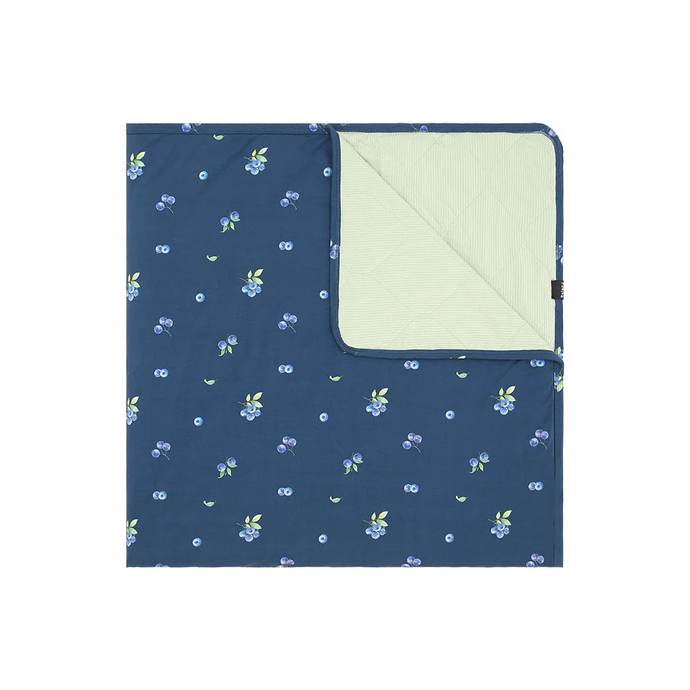 1.0 TOG Child Blanket - Blueberries/Misty Sage