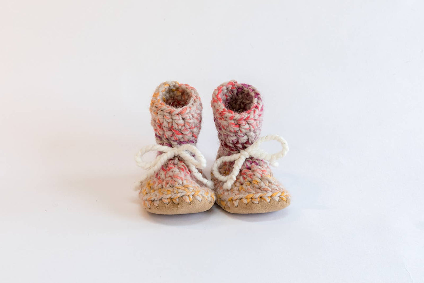 Handmade Wool Booties (Baby) - Unicorn