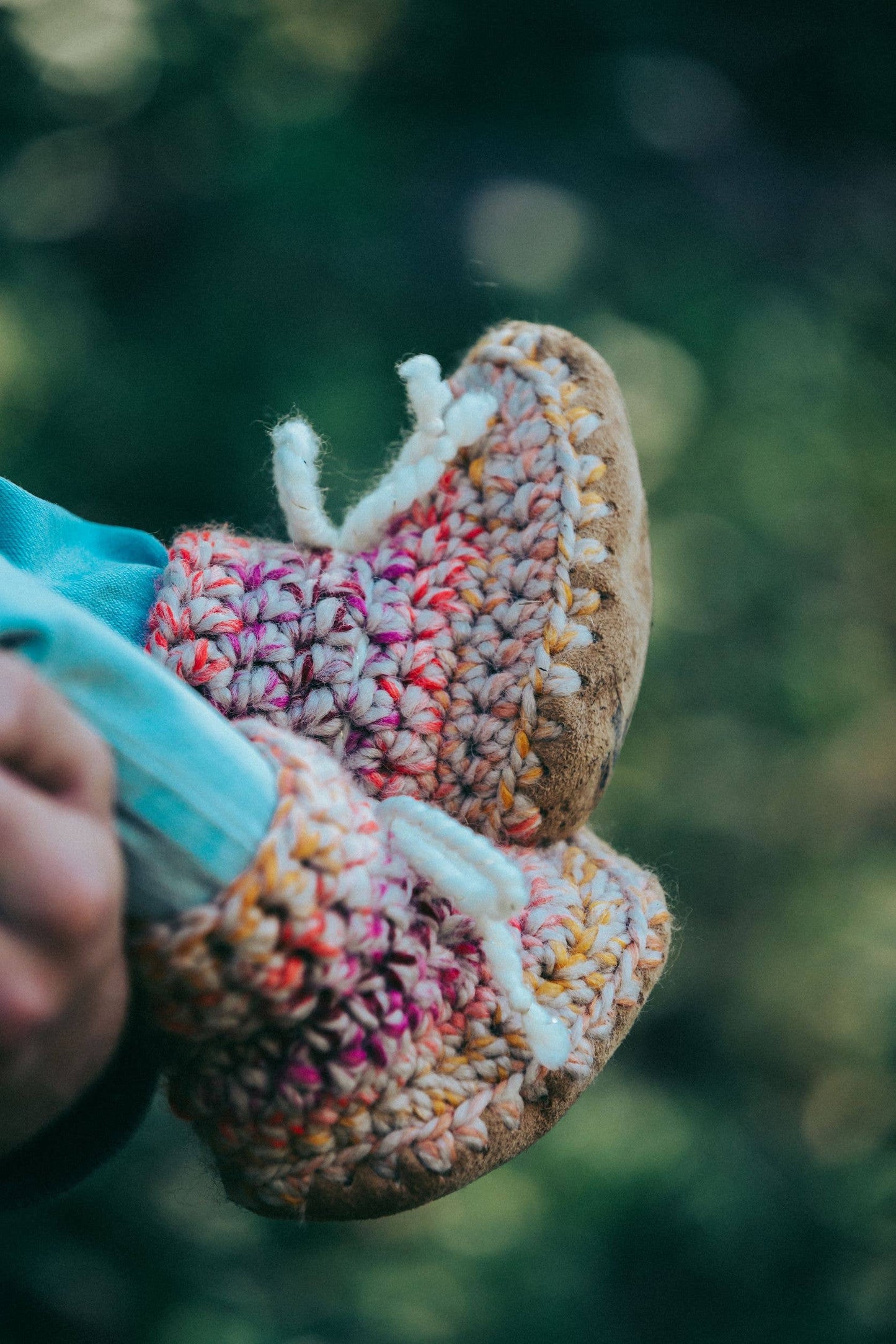 Handmade Wool Booties (Baby) - Unicorn