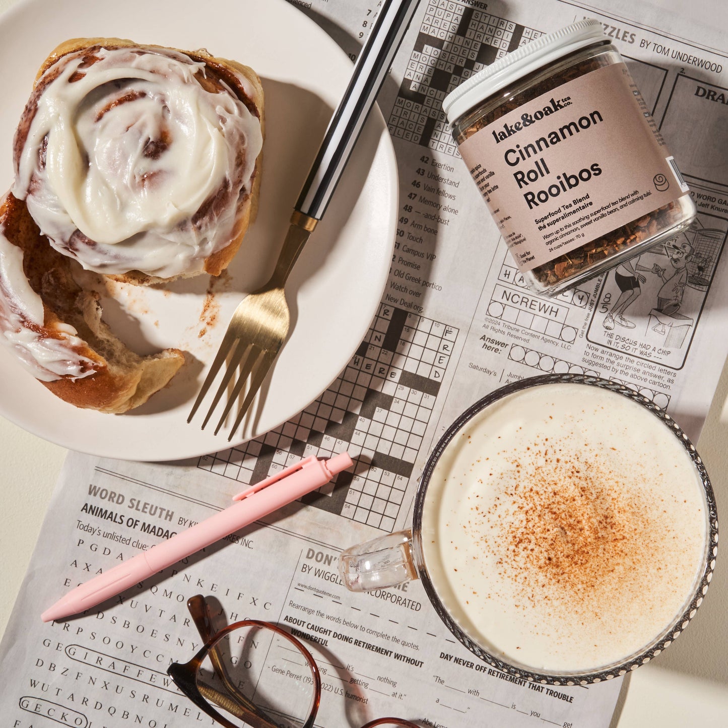 Cinnamon Roll Rooibos Tea