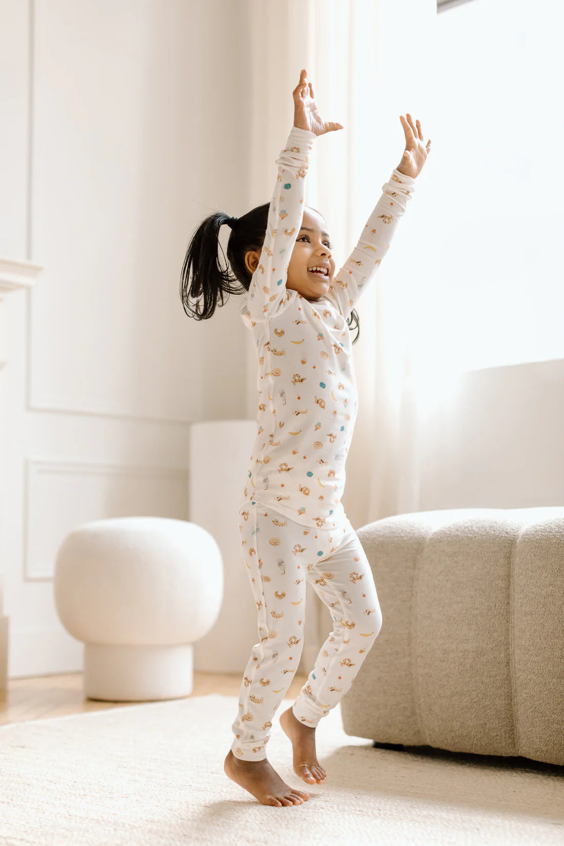 Long Sleeve PJ Set | French Breakfast