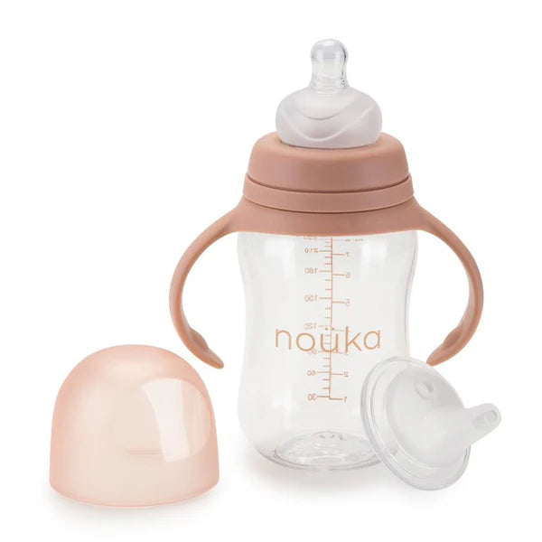 Traditional Sippy/Weighted Straw Cup - Soft Blush
