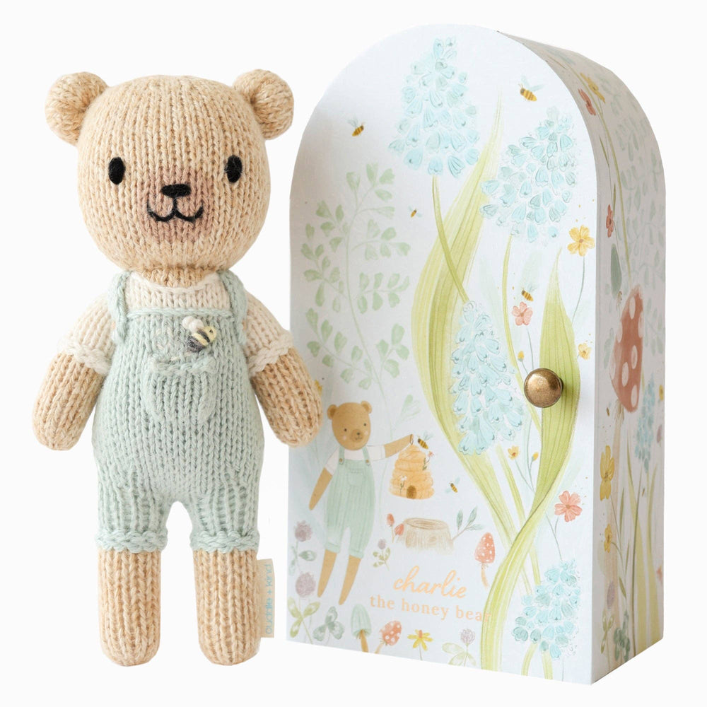 
                  
                    Tiny Charlie the honey bear
                  
                