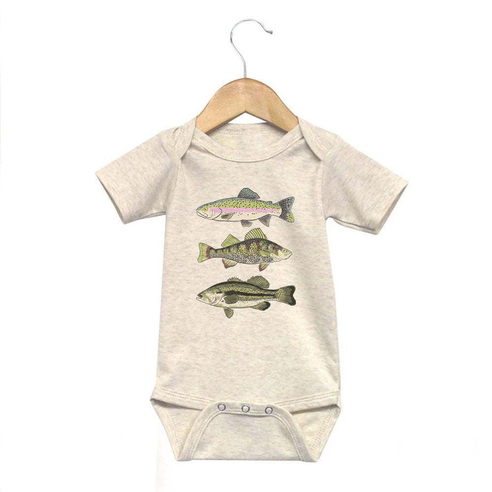 Three Fish Bodysuit