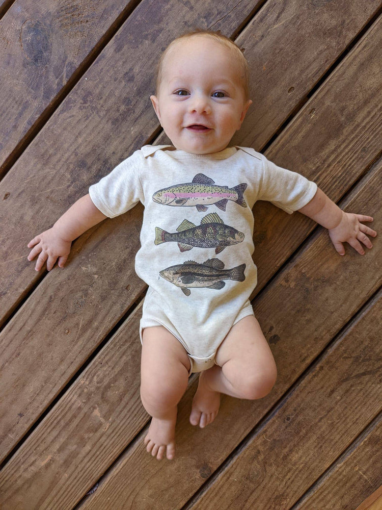 
                  
                    Three Fish Bodysuit
                  
                