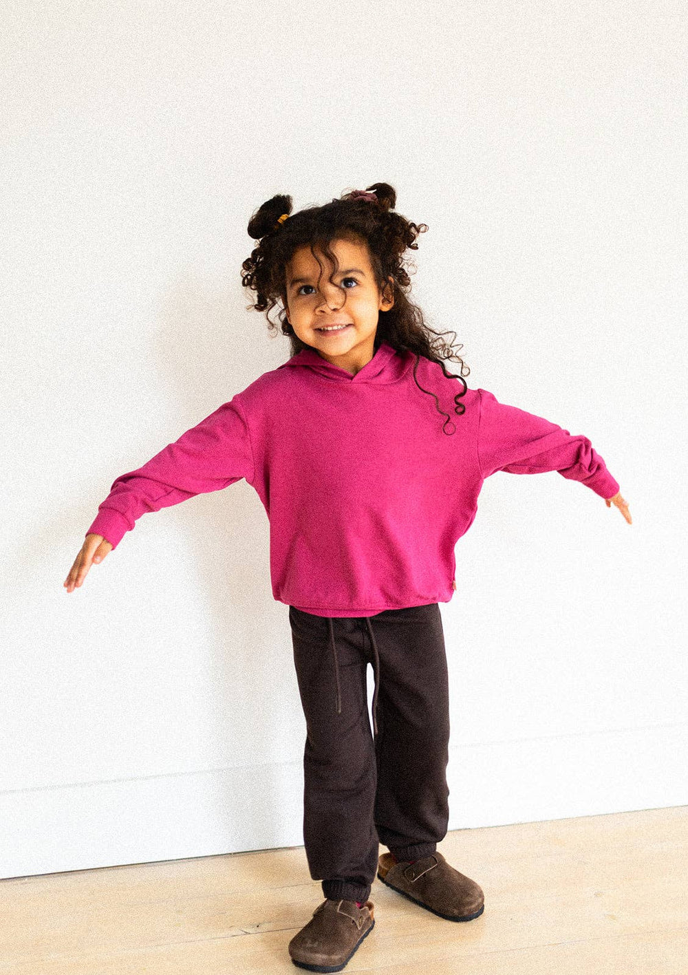 Kids Fleece Sweatpants - Espresso