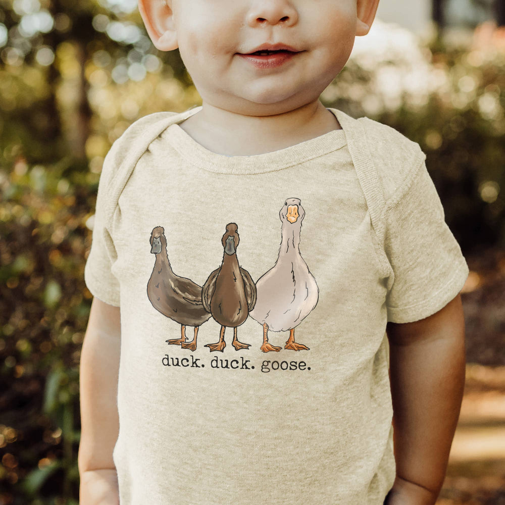 
                  
                    "Duck Duck Goose" Bodysuit
                  
                