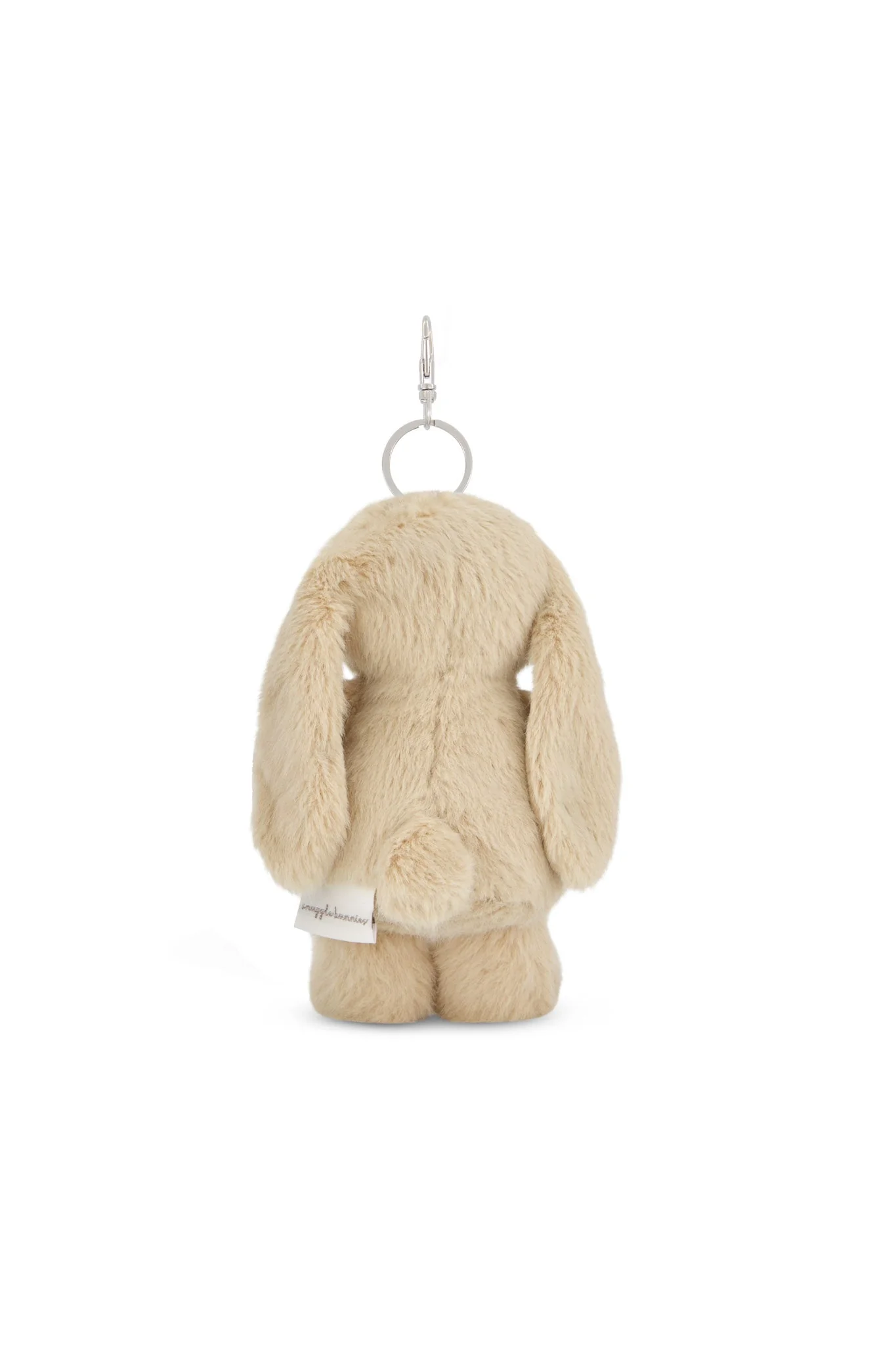 
                  
                    Beige bunny-shaped keychain on a white background.
                  
                