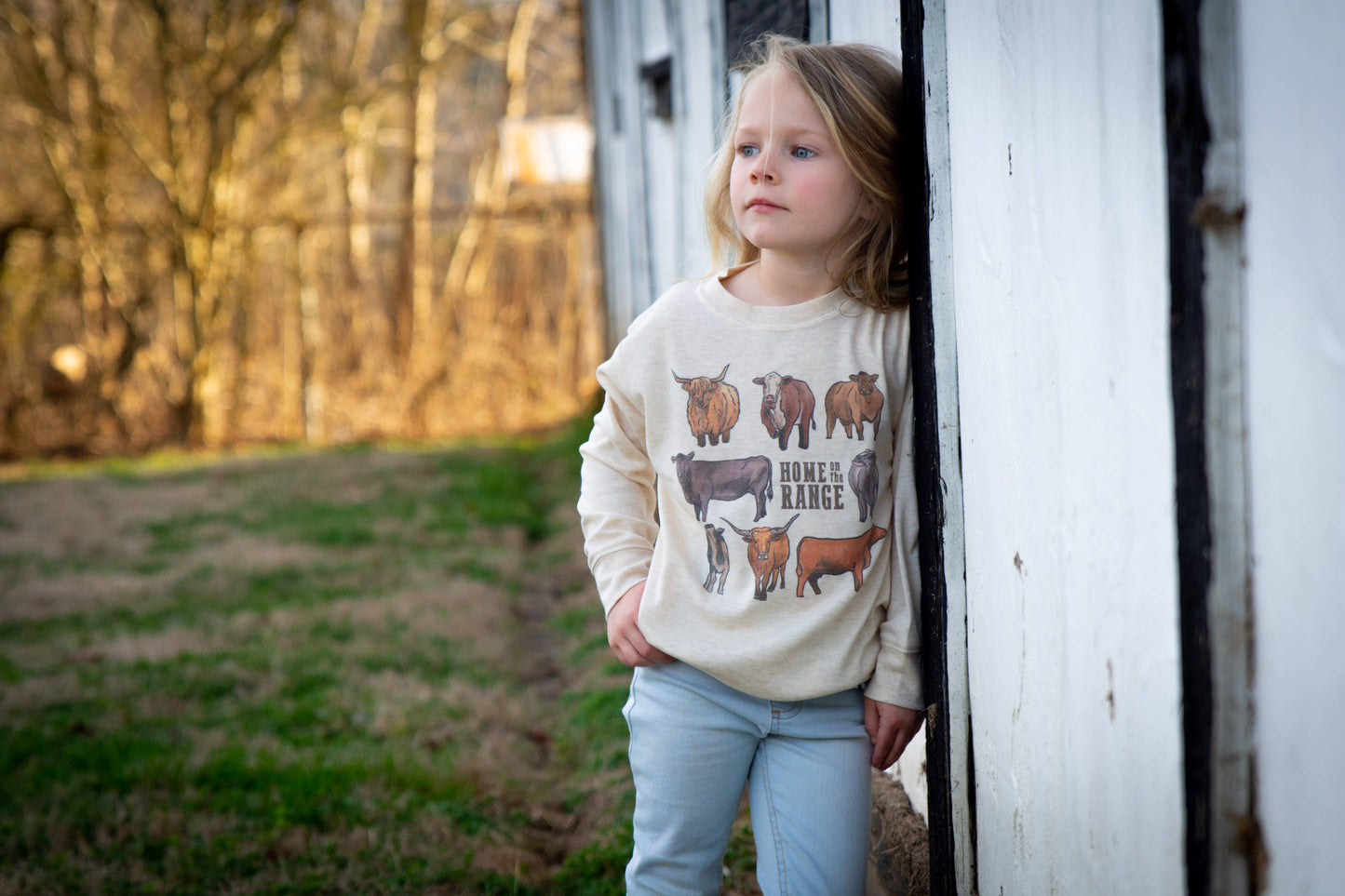 
                  
                    "Home on the range" Long Sleeve Tee
                  
                