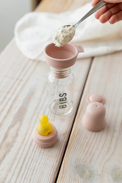 
                  
                    Baby Glass Bottle Complete Set Latex 110ml - Blush
                  
                