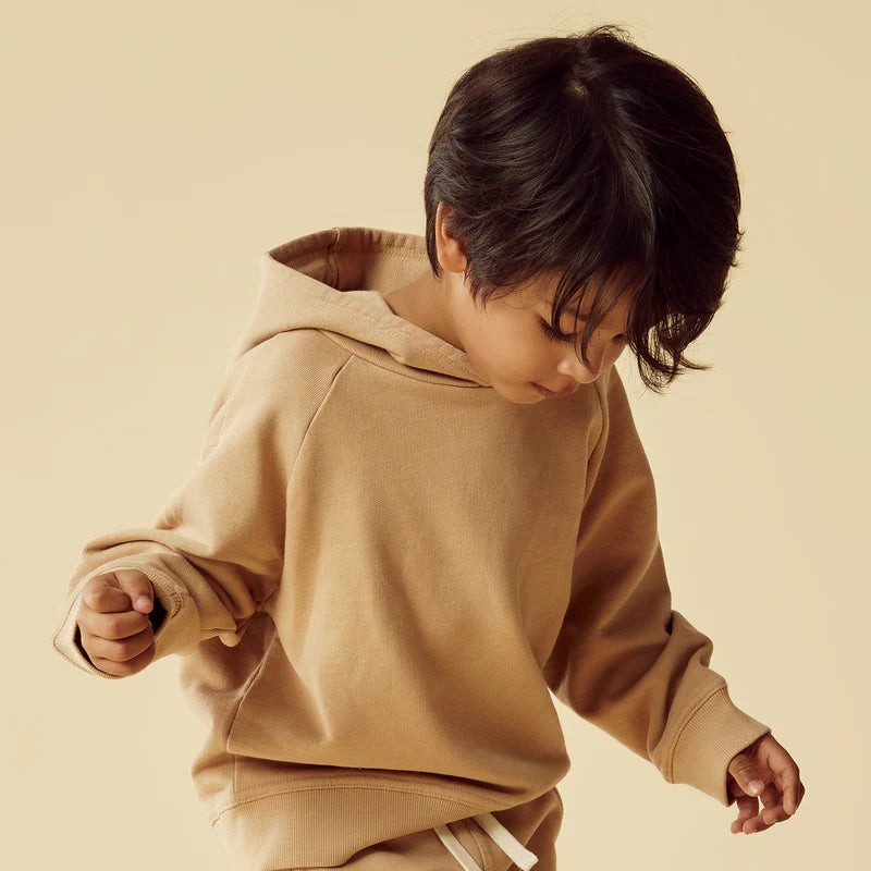 
                  
                    Caramel Organic Terry Hooded Sweater
                  
                