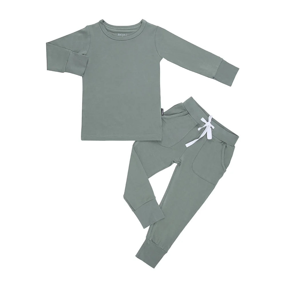 
                  
                    L/S PJ Pocket Jogger Set - Moss
                  
                