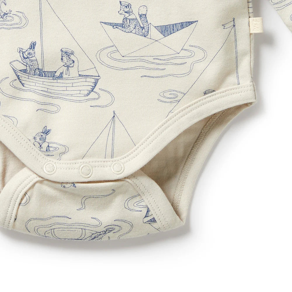 
                  
                    Sail Away Organic Bodysuit
                  
                