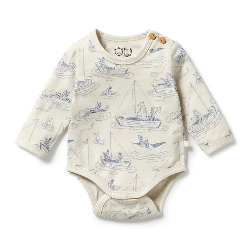 
                  
                    Sail Away Organic Bodysuit
                  
                