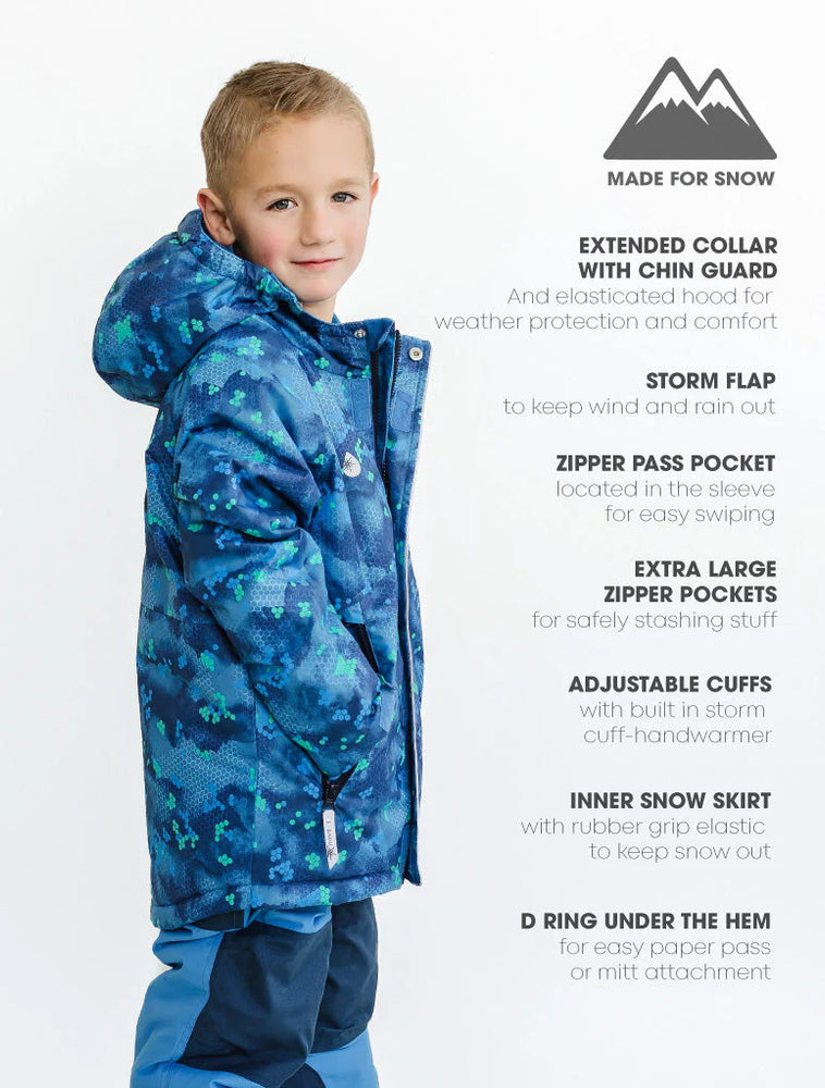 
                  
                    Snowrider Ski Jacket - Pixel Peak
                  
                