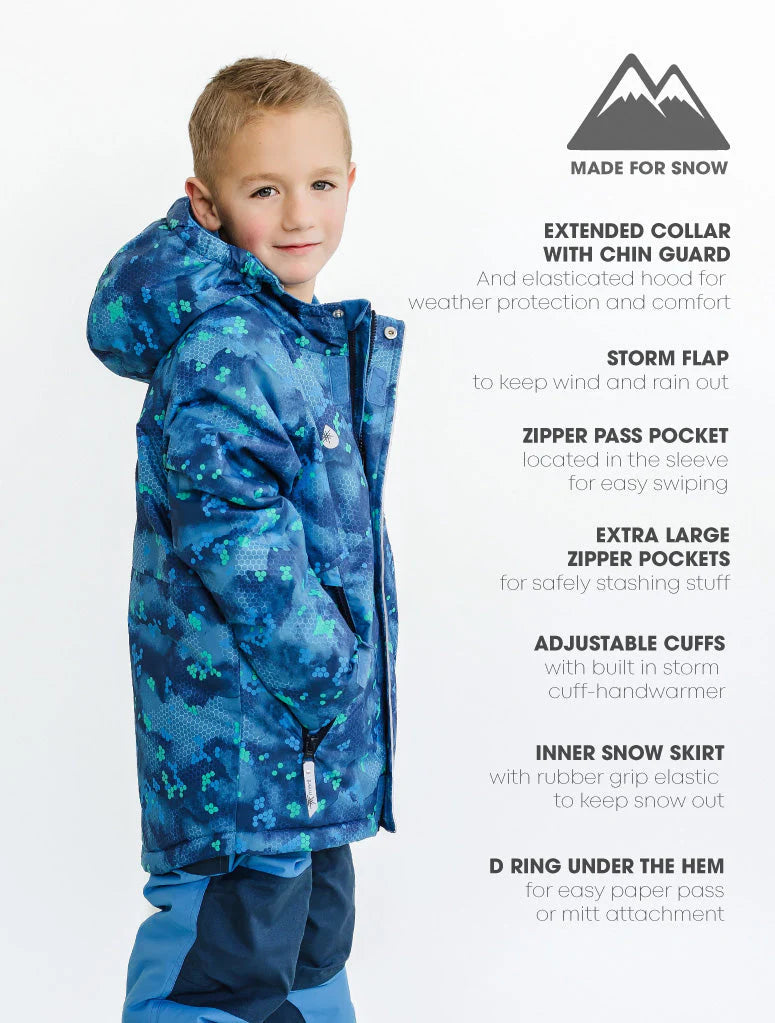 
                  
                    Snowrider Ski Jacket - Pixel Peak
                  
                