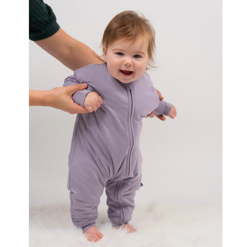 1.0 TOG Quilted Romper - Periwinkle