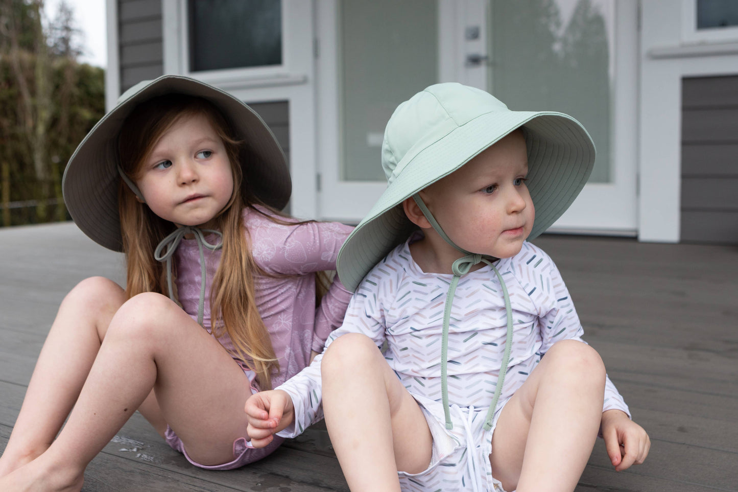 
                  
                    Waterproof Bucket Hat | Grey Green
                  
                