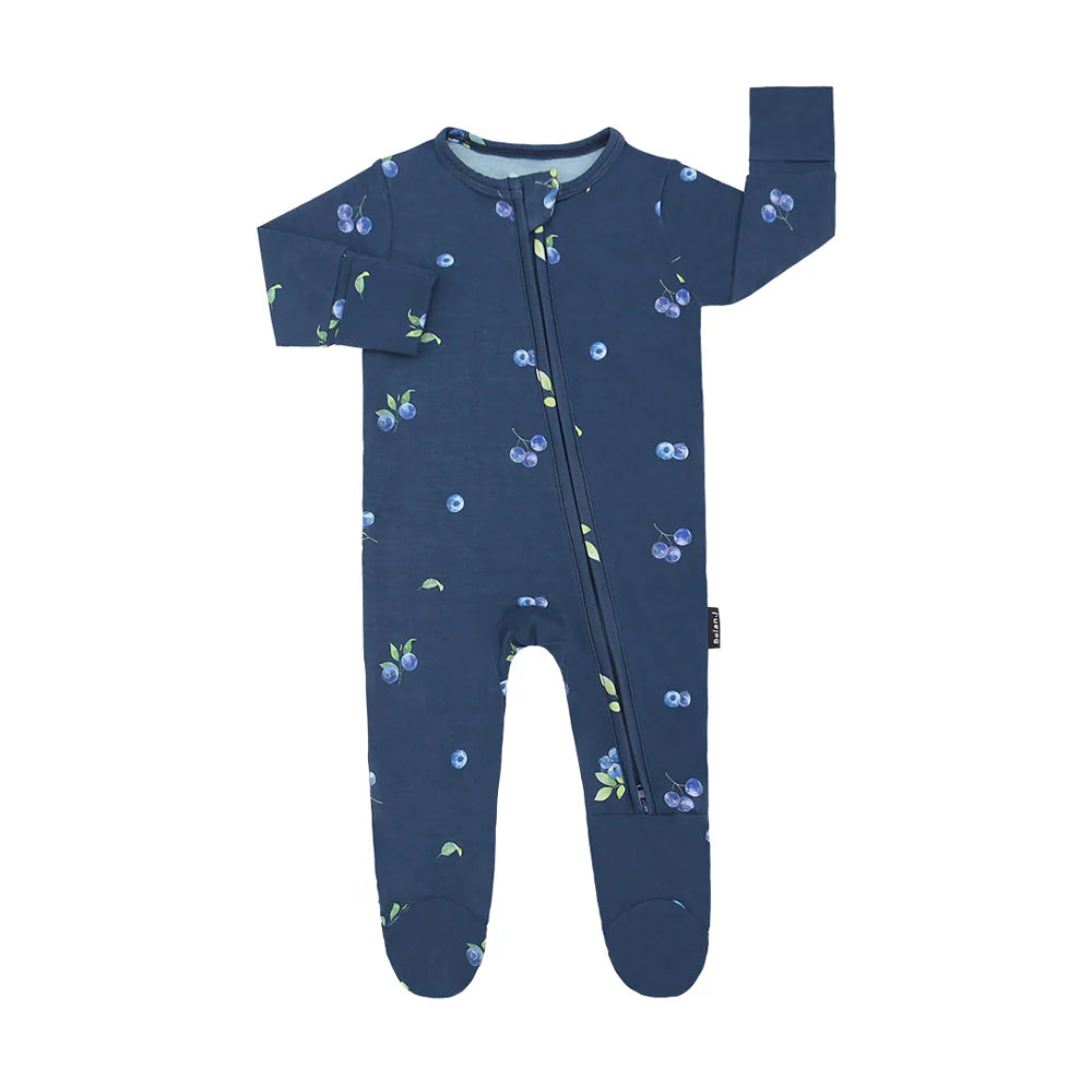 Zipper Sleeper - Blueberries