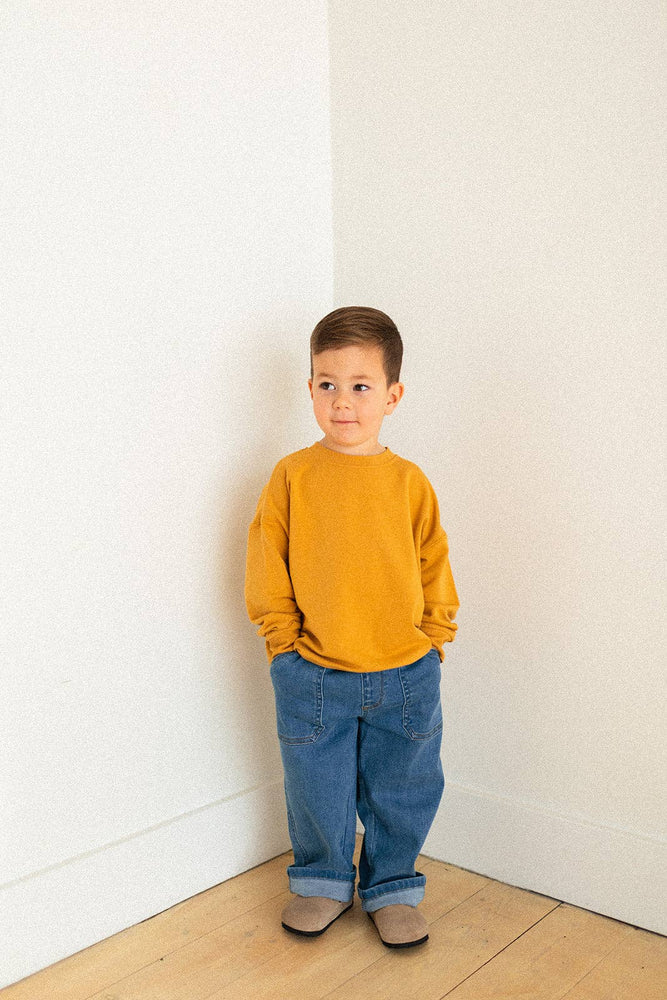
                  
                    Kids Denim Barrel Pants
                  
                