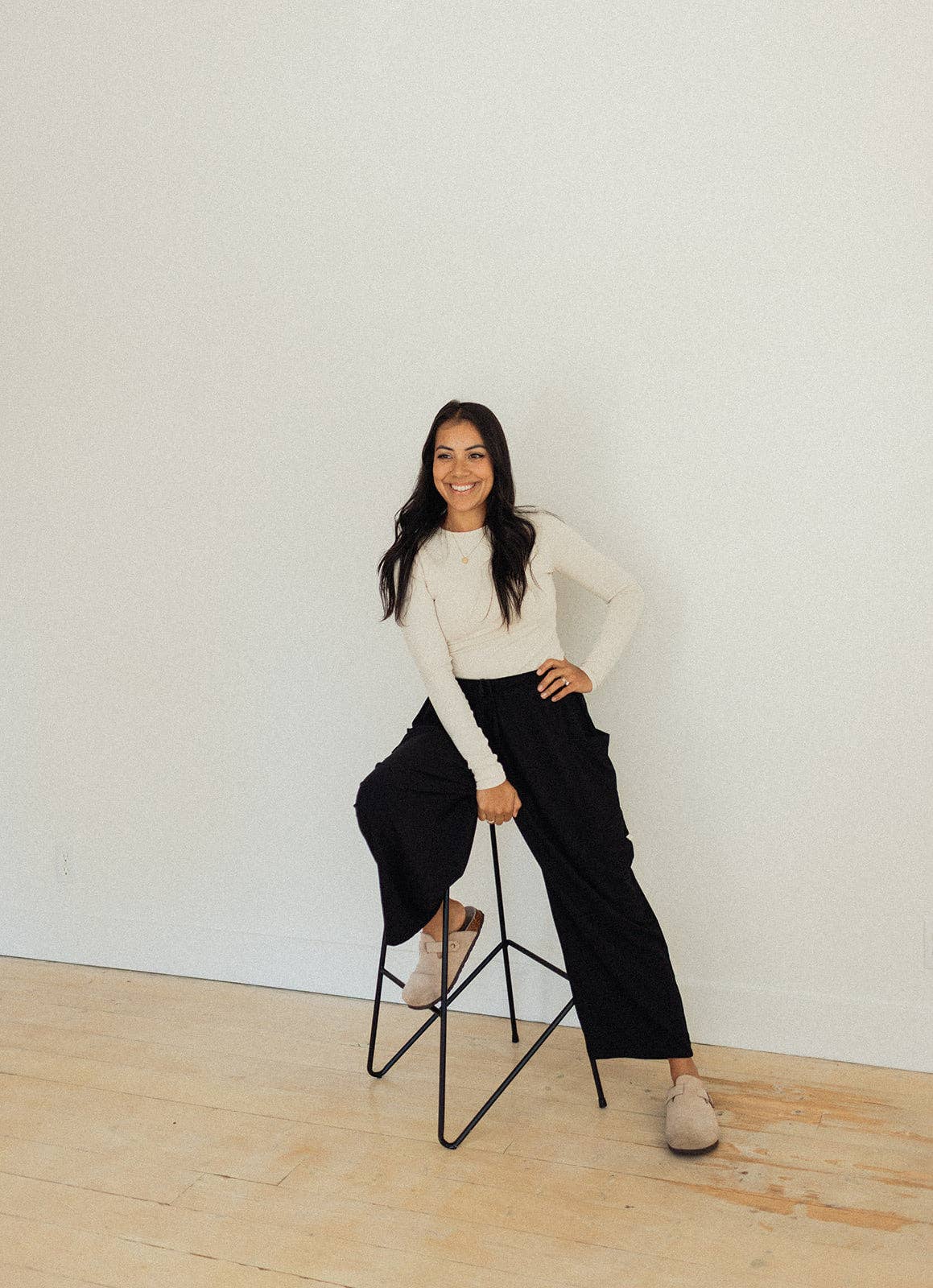 
                  
                    Ladies Baggy Pants - Bone
                  
                