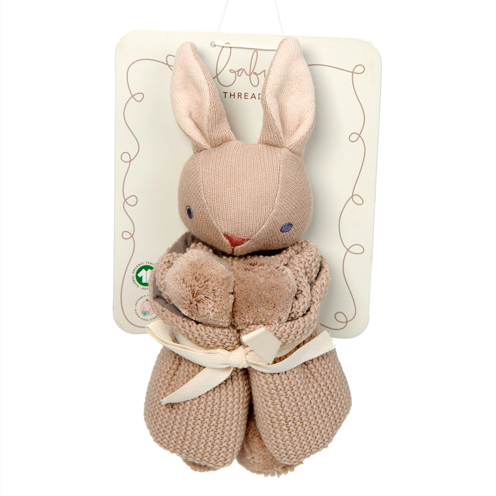 
                  
                    Baby Threads Taupe Bunny Comforter
                  
                
