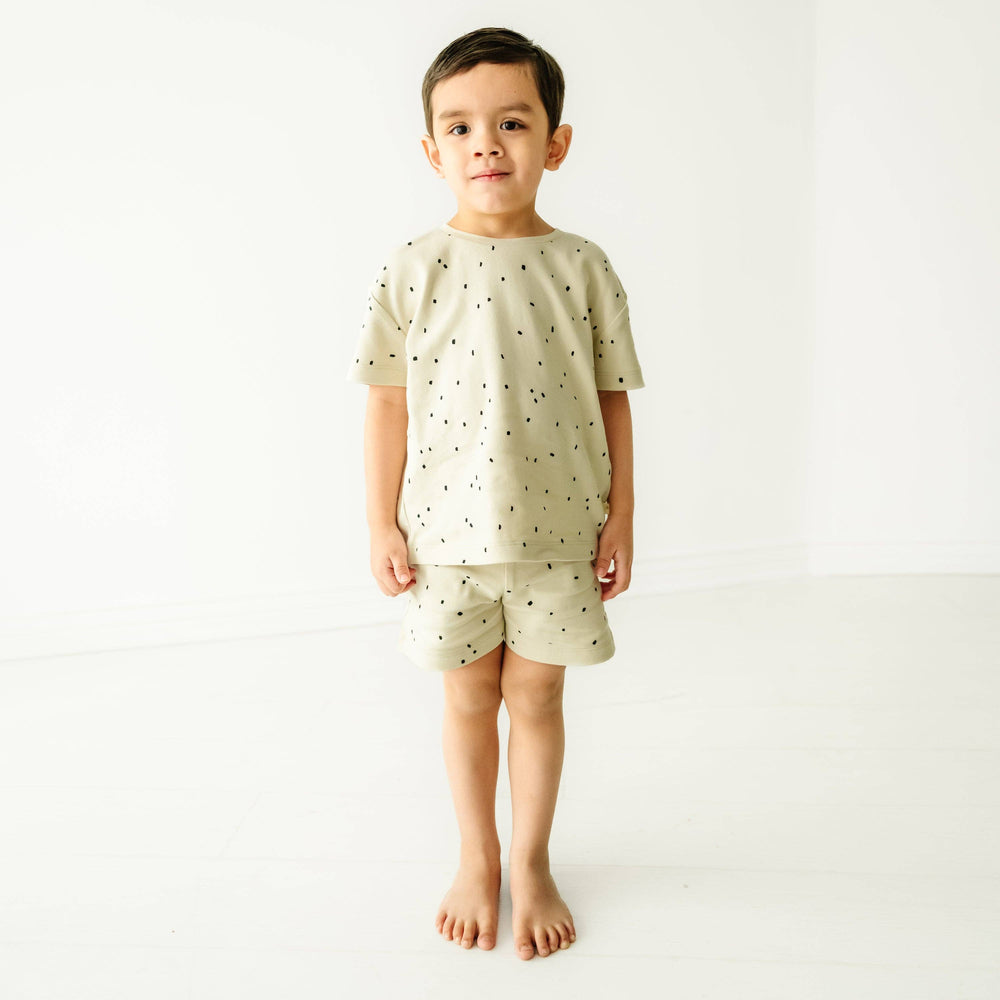 Organic Cotton Tee and Shorts Set | Pixie Dots