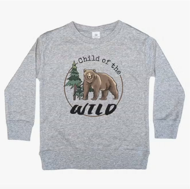 Barefoot Baby Child of the wild Long Sleeve Shirt - Mama + Fawn Co.-