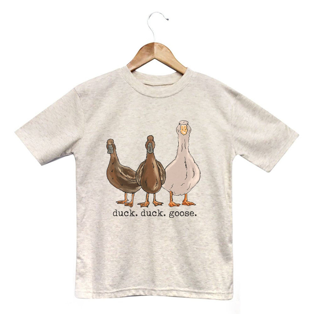 Barefoot Baby Duck Duck Goose Tee - Mama + Fawn Co.-Apparel