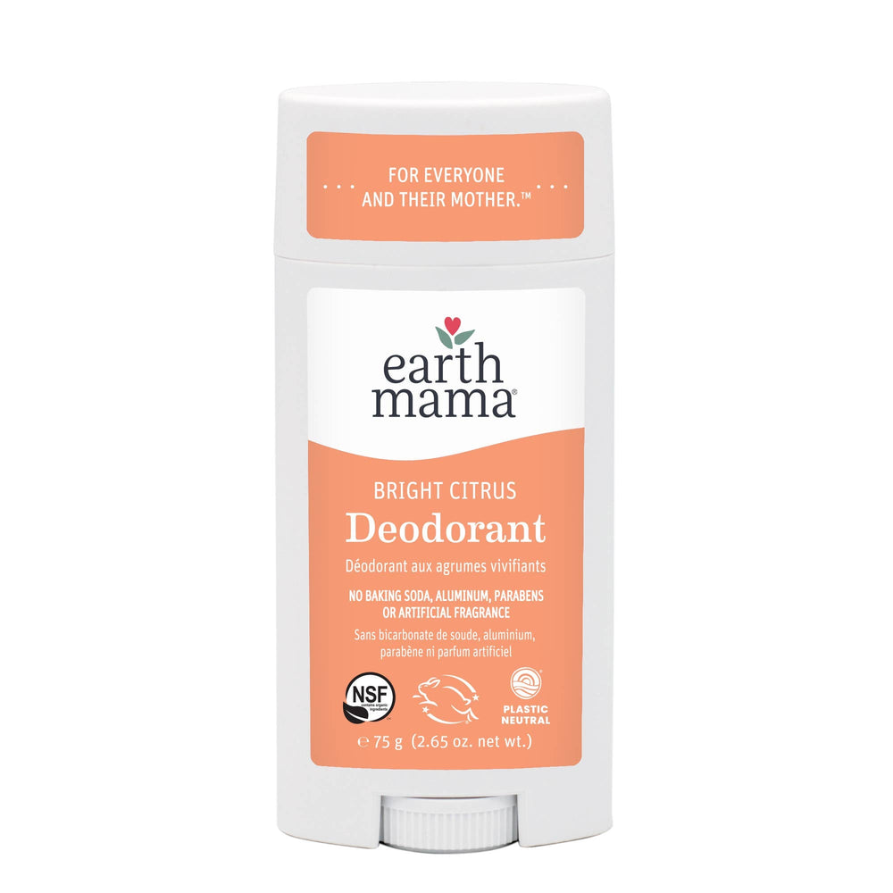 Earth Mama Organics Bright Citrus Deodorant - Mama + Fawn Co.-