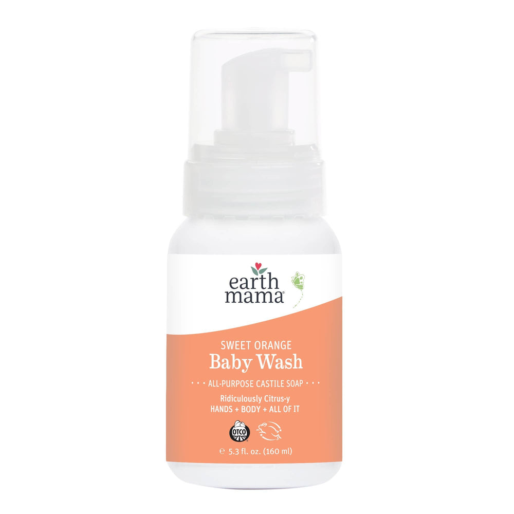 Earth Mama Organics Sweet Orange Baby Wash - Mama + Fawn Co.-