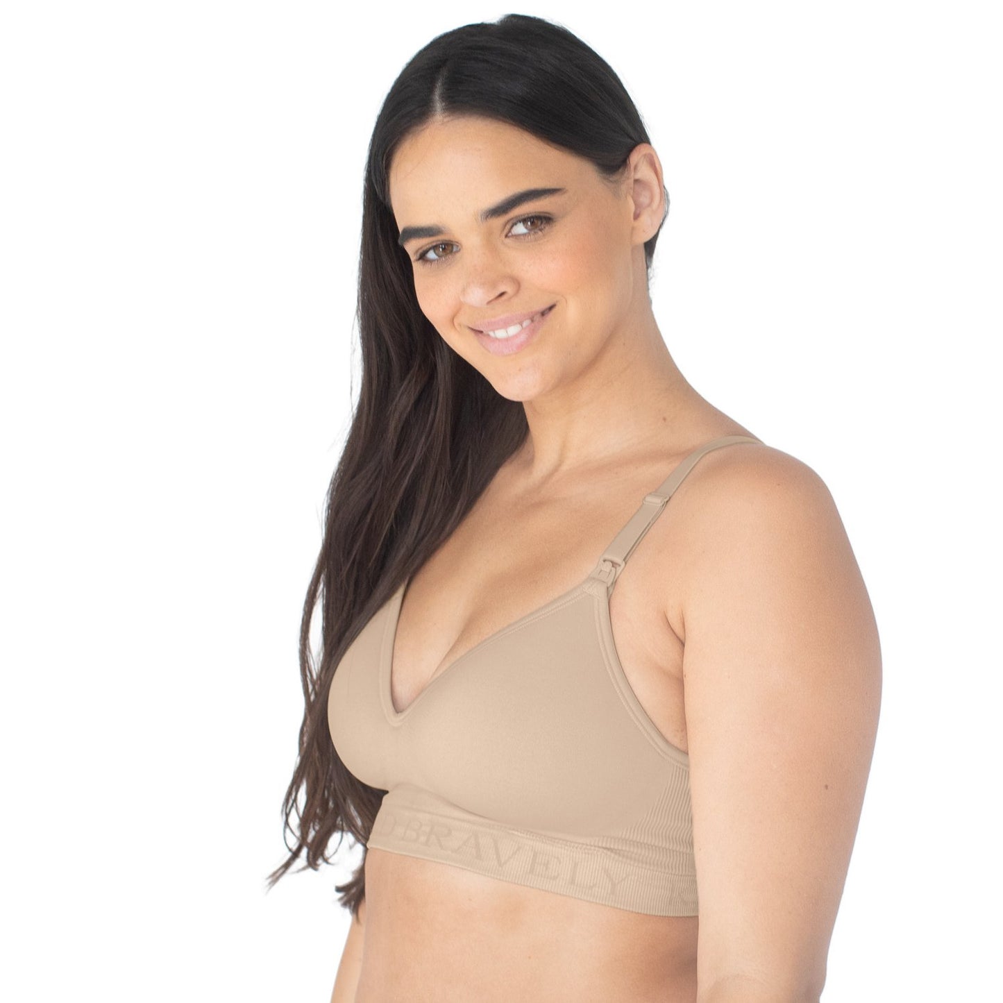 Kindred Bravely Sublime® Contour Nursing & Maternity Bra - Beige - Mama + Fawn Co.-