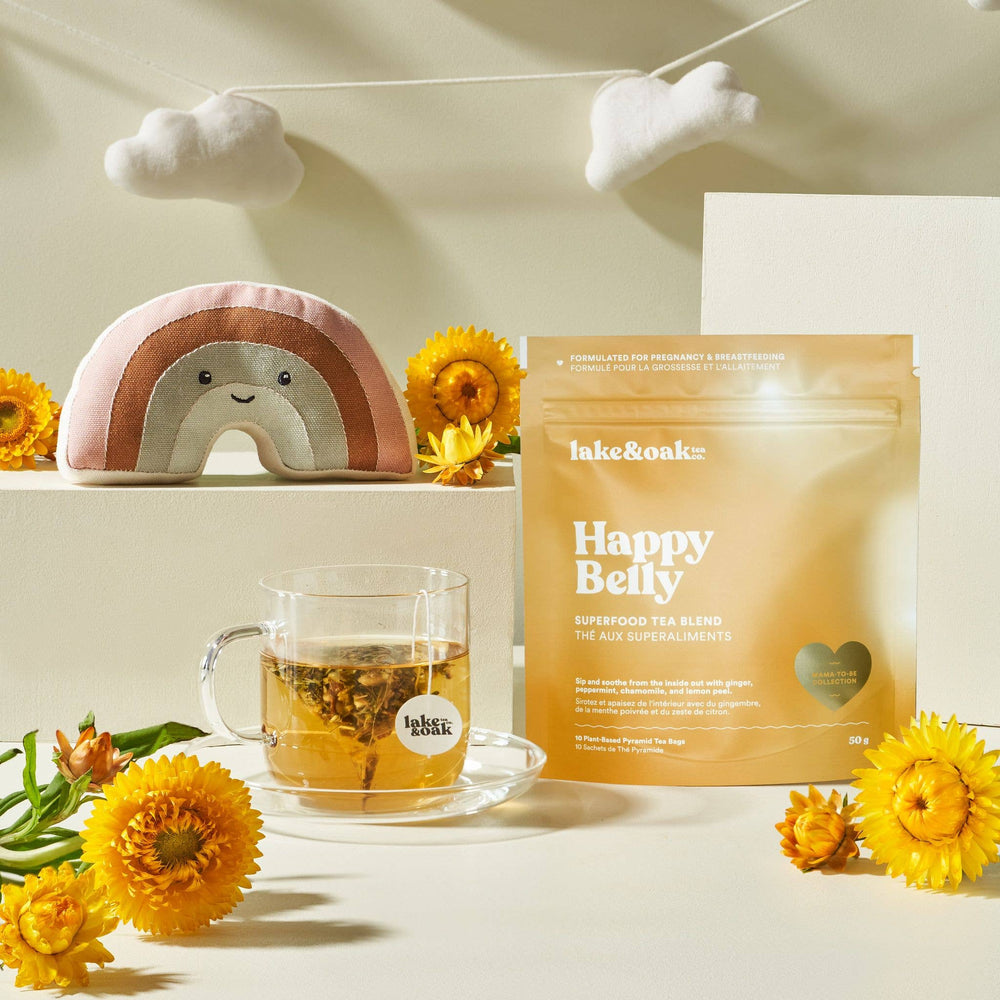 Lake + Oak Happy Belly Tea - Mama + Fawn Co.-