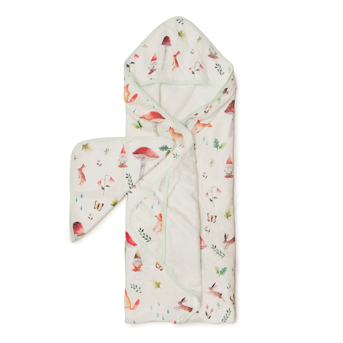 Loulou Lollipop Hooded Towel Set - Woodland Gnome - Mama + Fawn Co.-